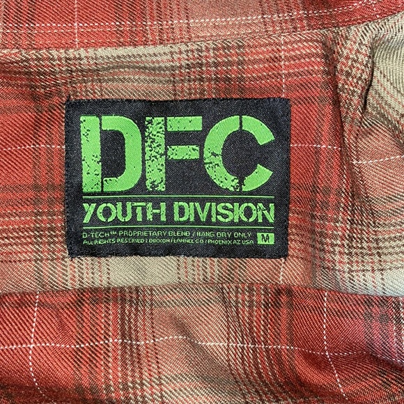 Dixxon flannel for youth. Never been worn. - Picture 5 of 5